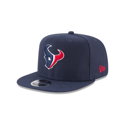 Blue Houston Texans Hat - New Era NFL High Crown 9FIFTY Snapback Caps USA2497053